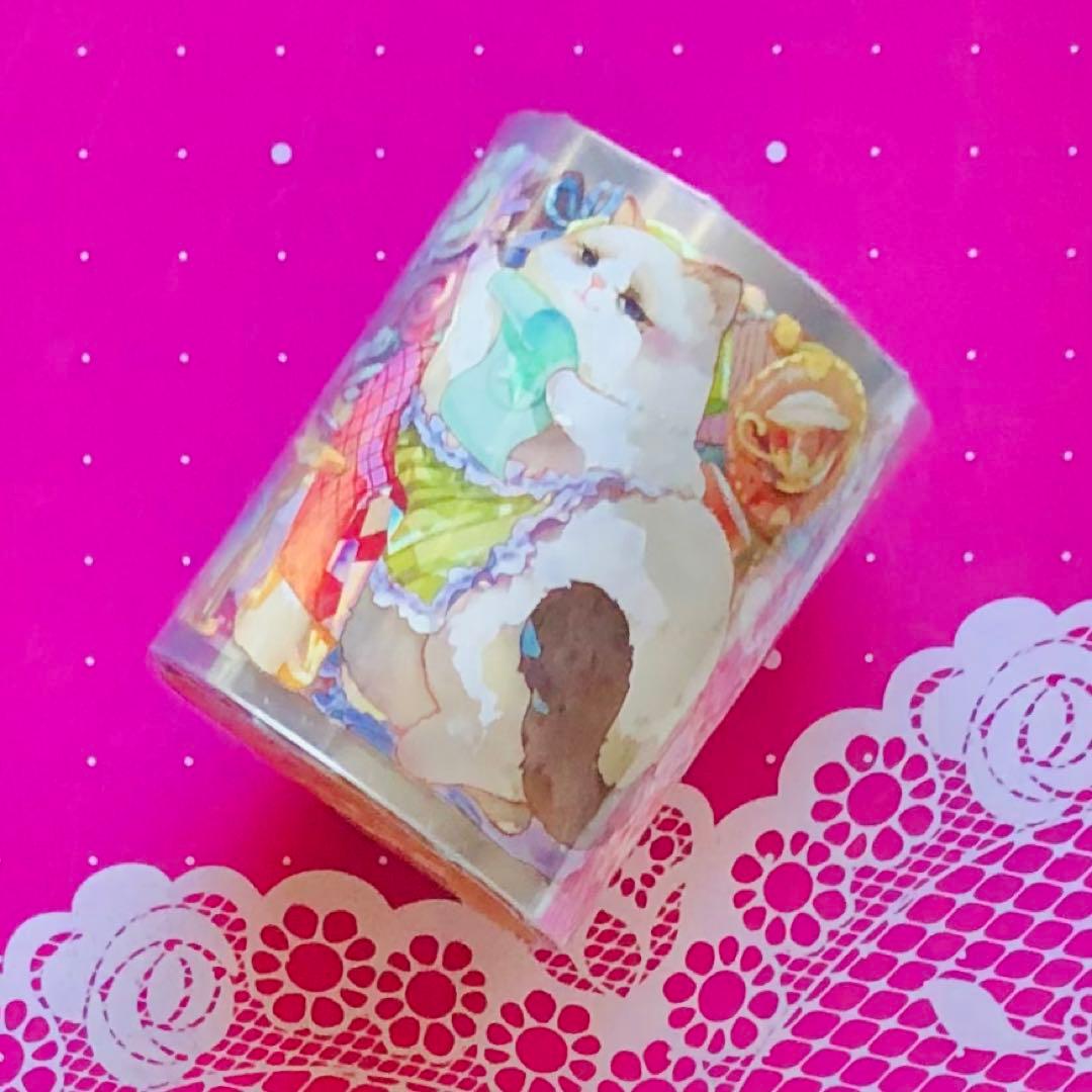 贝壳光 6cm×10m 惜雾漫 海外マスキングテープ