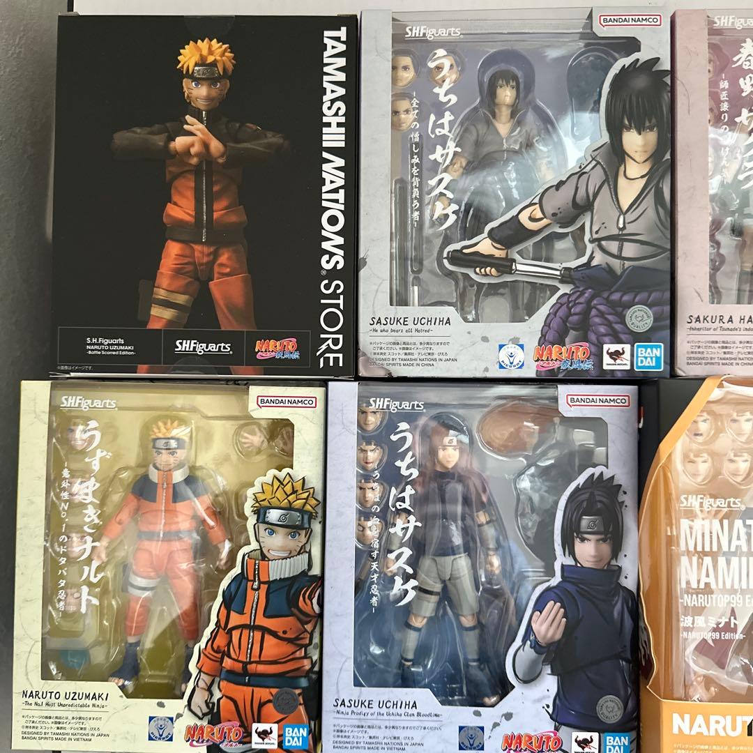 S.H.Figuarts ナルト　8体セット