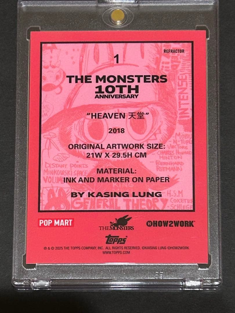 2025 Topps Chrome Labubu ラブブ 3BOX セット