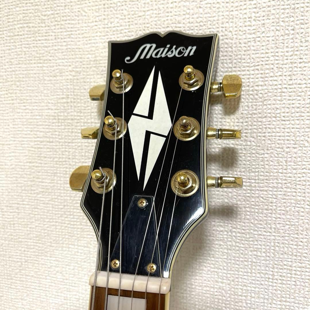 Maison メイソン エレキギター レスポールカスタムタイプ