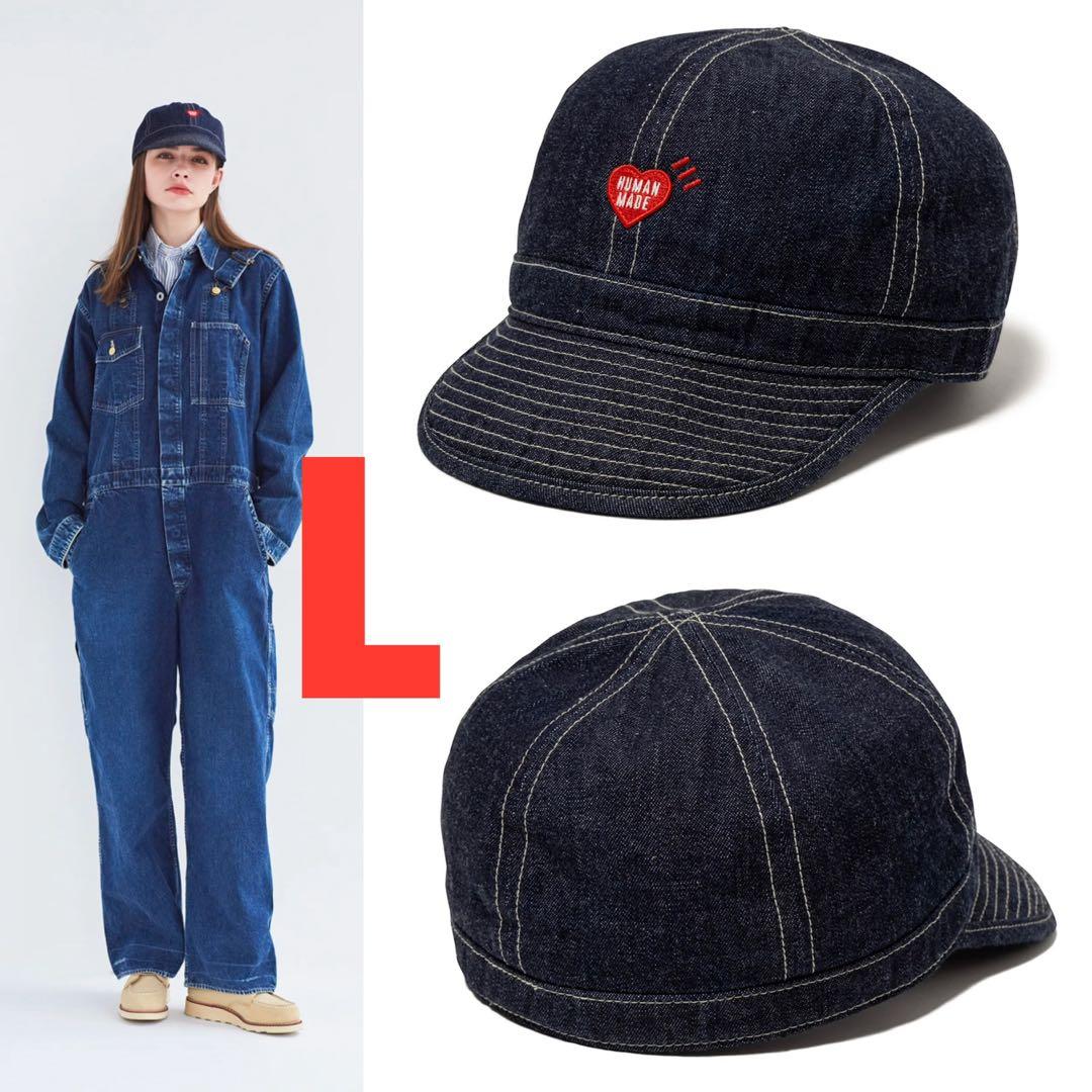 Lサイズ HUMAN MADE DENIM WORK CAP - メルカリ
