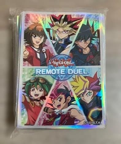 遊戯王公式品 REMOTE DUEL歴代主人公スリーブ 未開封 100枚入り - メルカリ