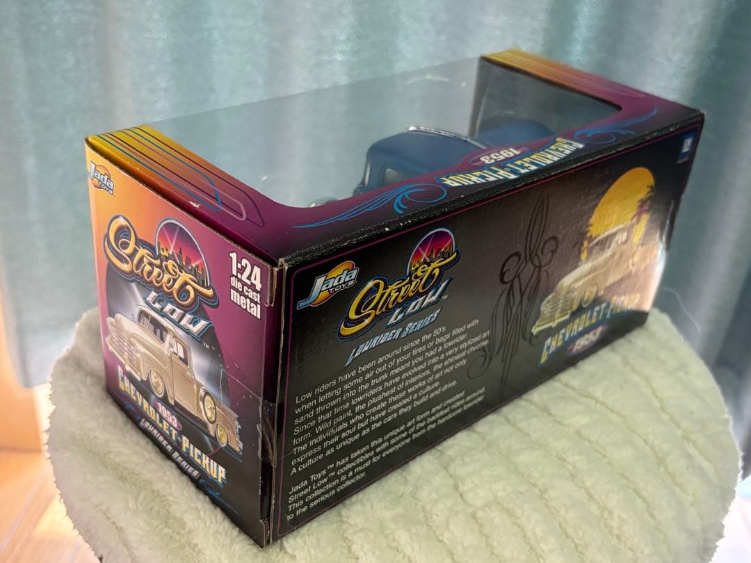 Jada Toys 1953 シボレー ピックアップトラック 青 ローライダー