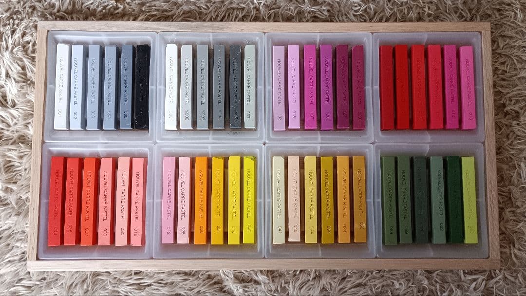 ヌーベルカレー パステル 96色セット NOUVEL CARRE PASTEL