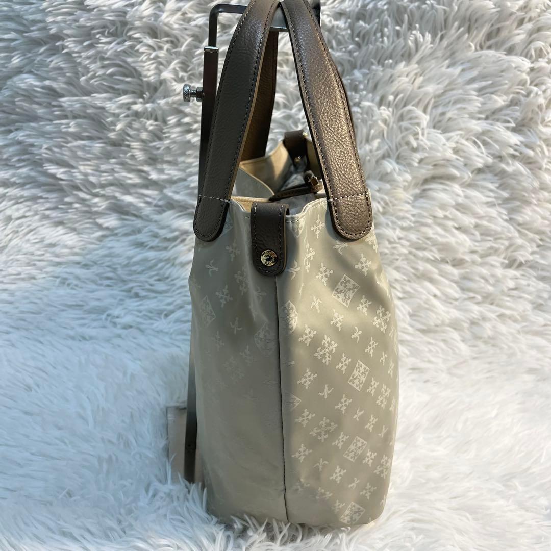 2025AW✨ラシット/ナイロンジャガード2WAYミニトートバッグ/現行/軽量