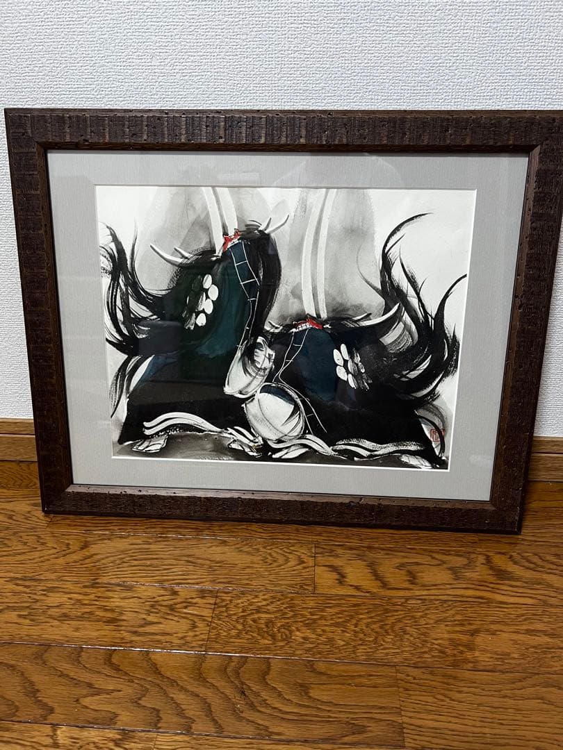 川杉雅江　水墨画