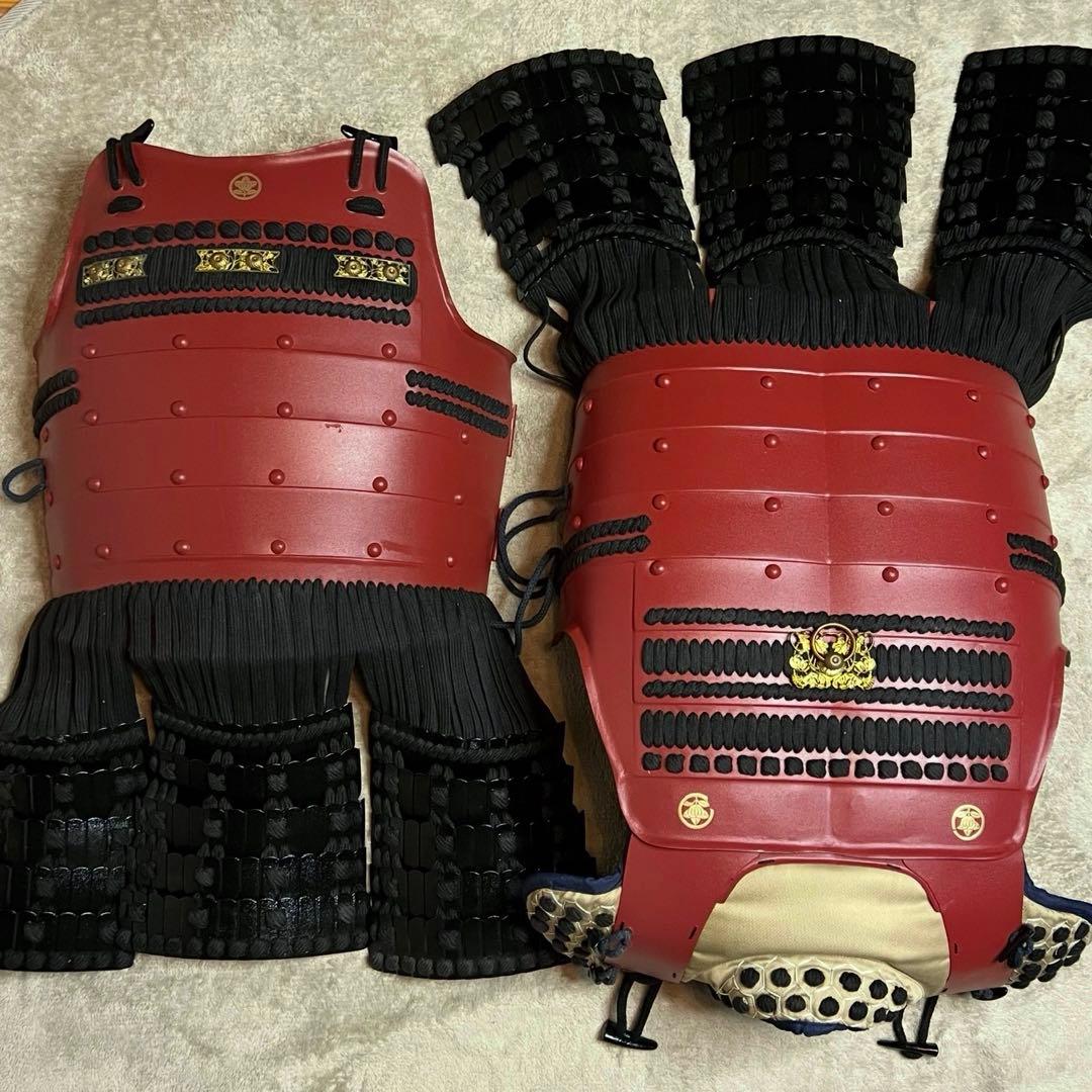 『【陽菜(ハル)さま専用』　当世具足 鉄鎧【等身大】鎧櫃、鎧立て付 鎧 一式