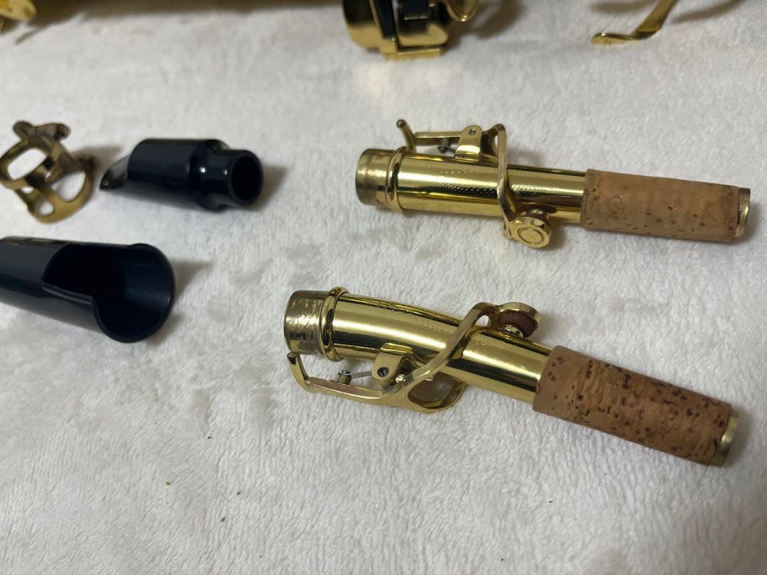 【値下可】ammoon ソプラノサックス ベル彫刻 マッピ付き