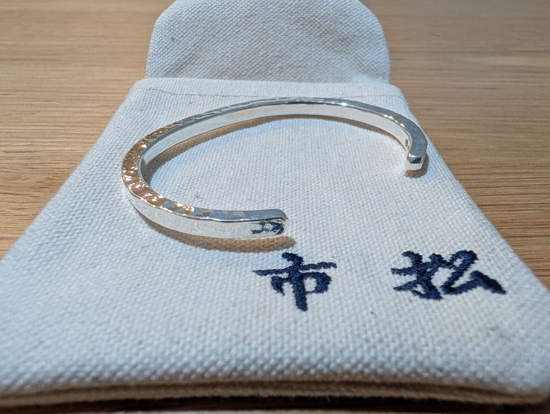 市松　バングル　Silver980