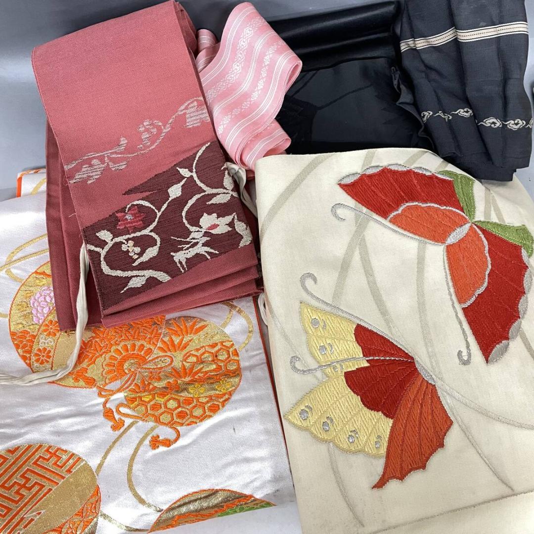 帯 まとめて 50点 半幅帯 角帯 細帯 子供帯 金彩 着物 和装 和服