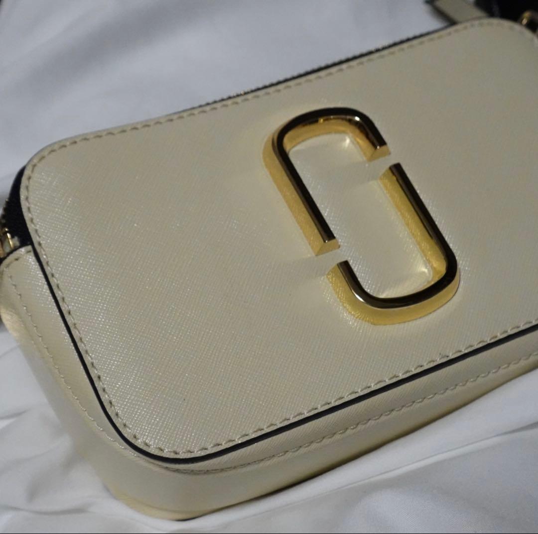 marc jacobs スナップショット WHITE MULTI