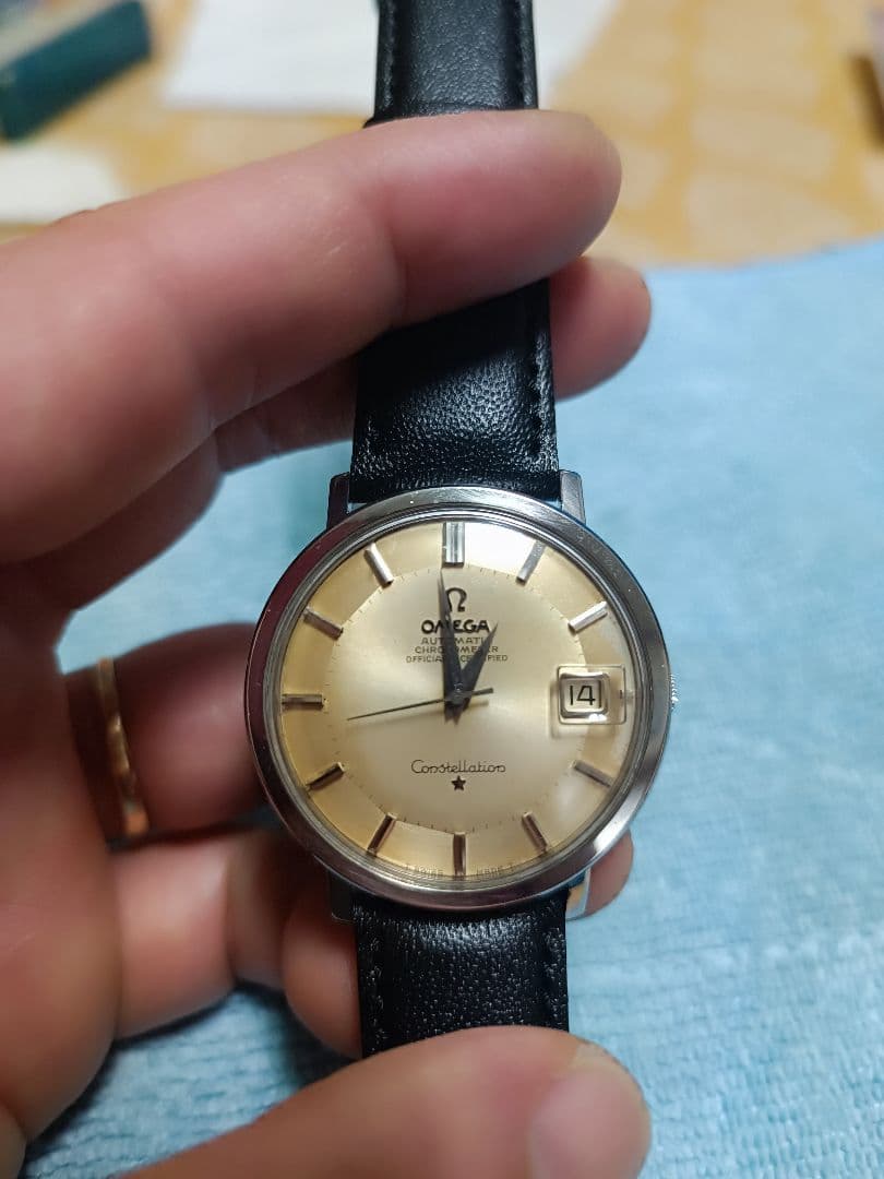 オメガコンステレーション12角 自動巻　稼働品ST168.004希少ビンテージ