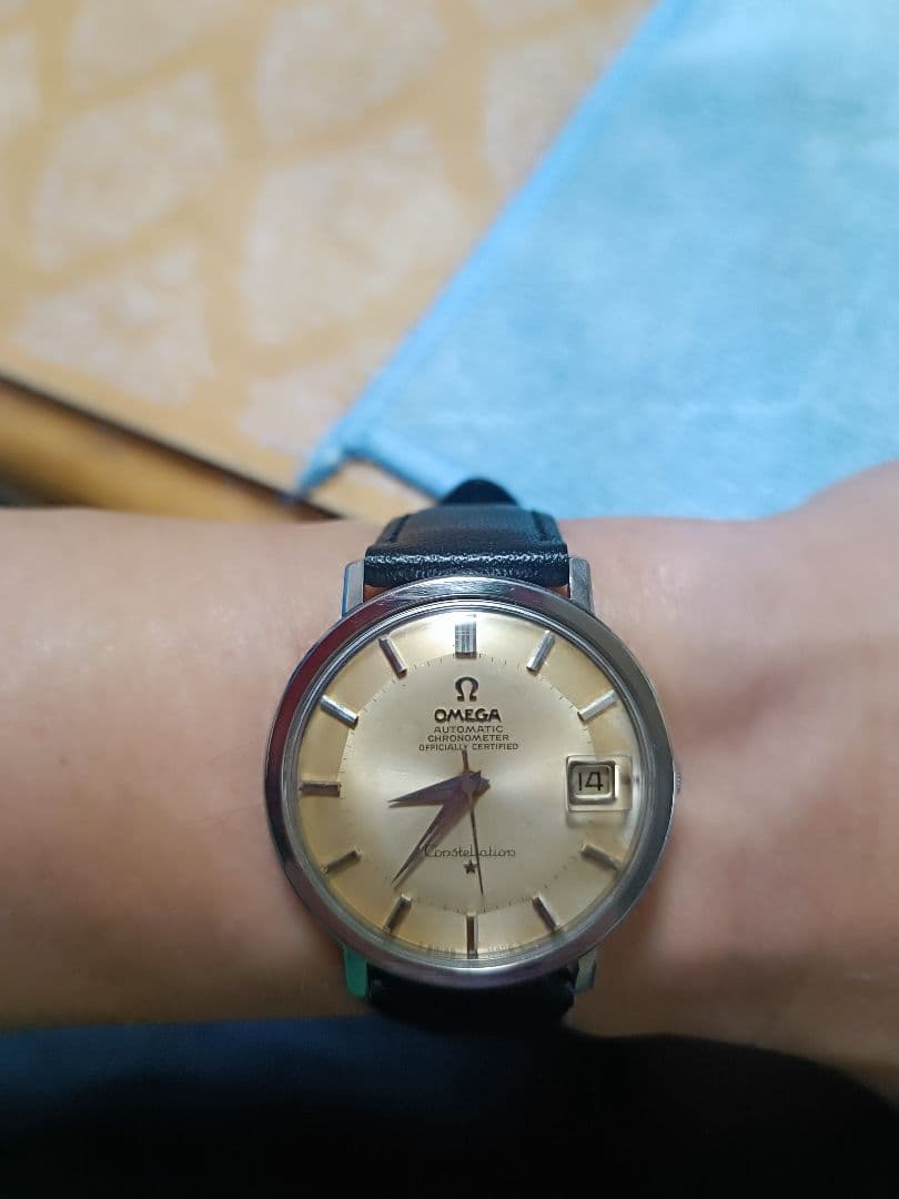オメガコンステレーション12角 自動巻　稼働品ST168.004希少ビンテージ