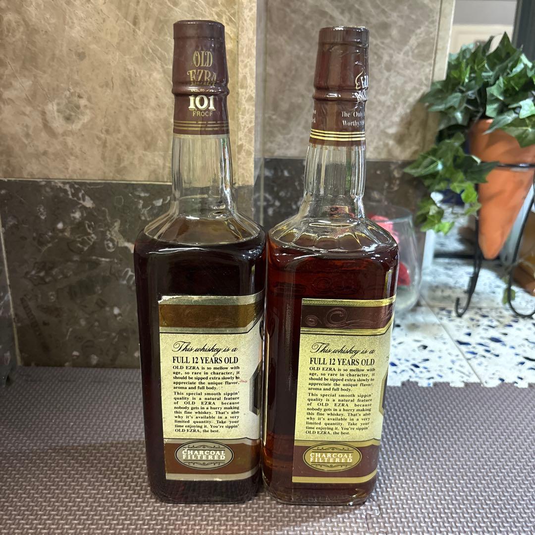 オールドエズラ12年 バーボンウイスキー 750ml 2本