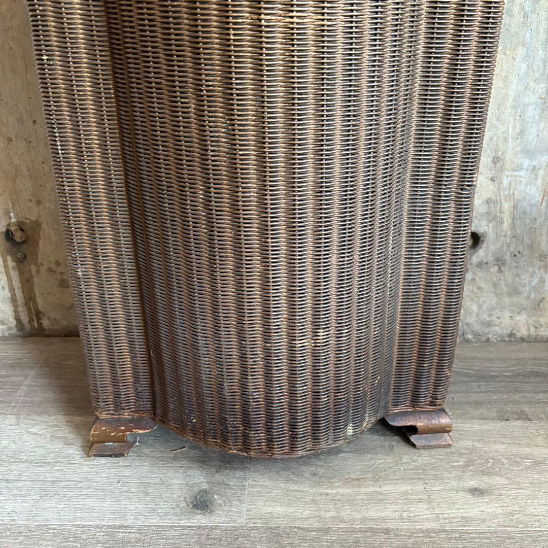 LLOYD ROOM ヴィンテージ ガラストップ リネンボックス バスケット