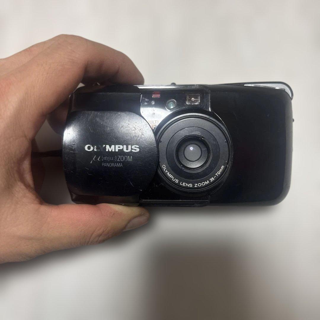 OLYMPUS μ- ZOOM コンパクトフィルムカメラ - メルカリ