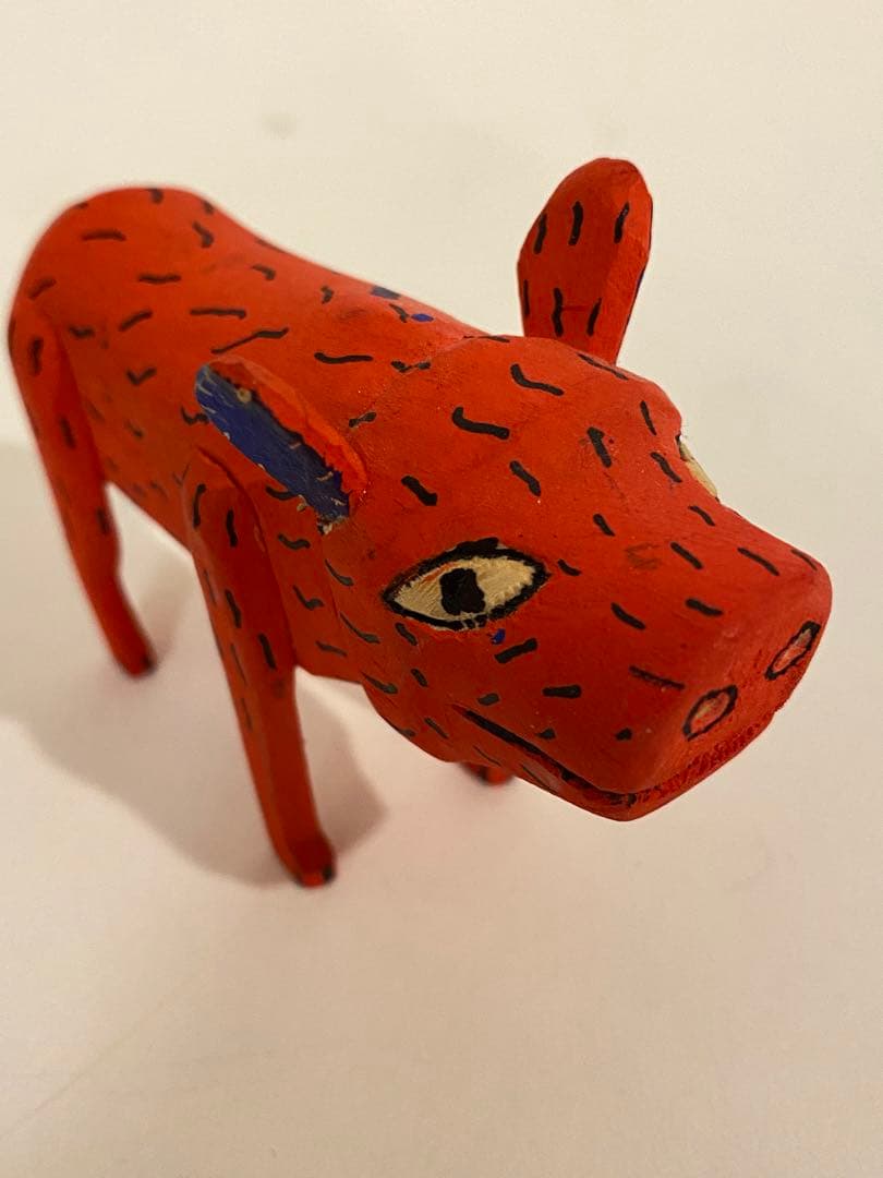 メキシコ工芸品 メキシカンクラフトアート 木彫り人形 人魚 木彫り人形