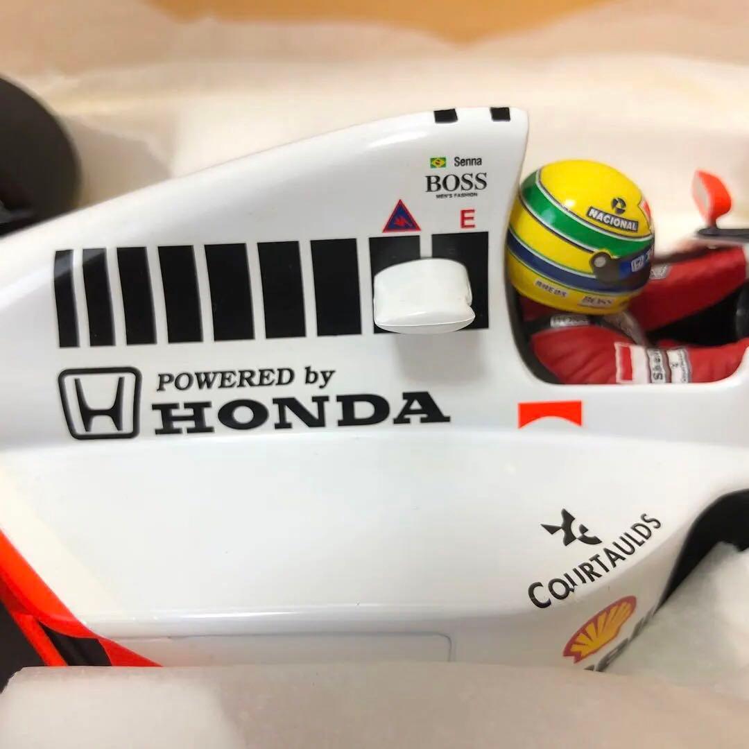 【値下げ】1/18 ミニチャンプス マクラーレンホンダ MP4/5B