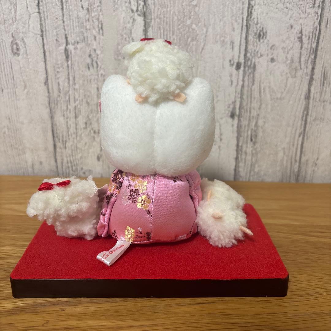 ハローキティ エトヌイグルミセット 未年 正月飾り サンリオぬいぐるみ