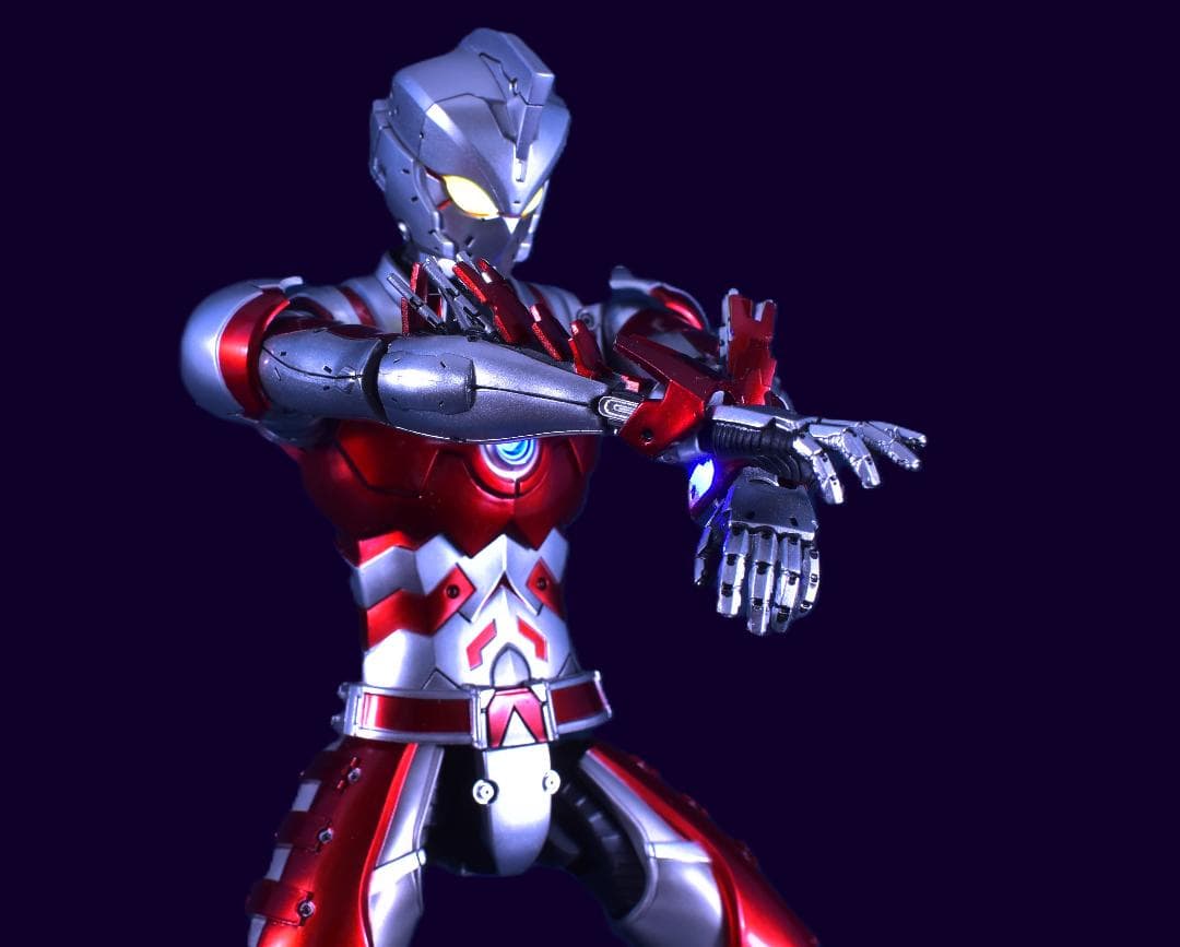 中古 ThreeZero 1/6 ULTORAMAN ACE SUIT　電装OK