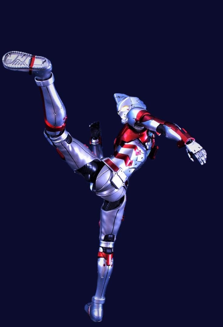 中古 ThreeZero 1/6 ULTORAMAN ACE SUIT　電装OK