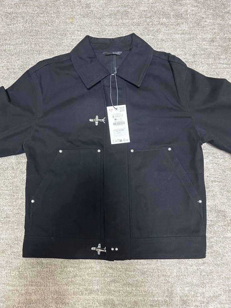 ZARA リラックスフィットトグルボタンジャケット ファイヤーマン s