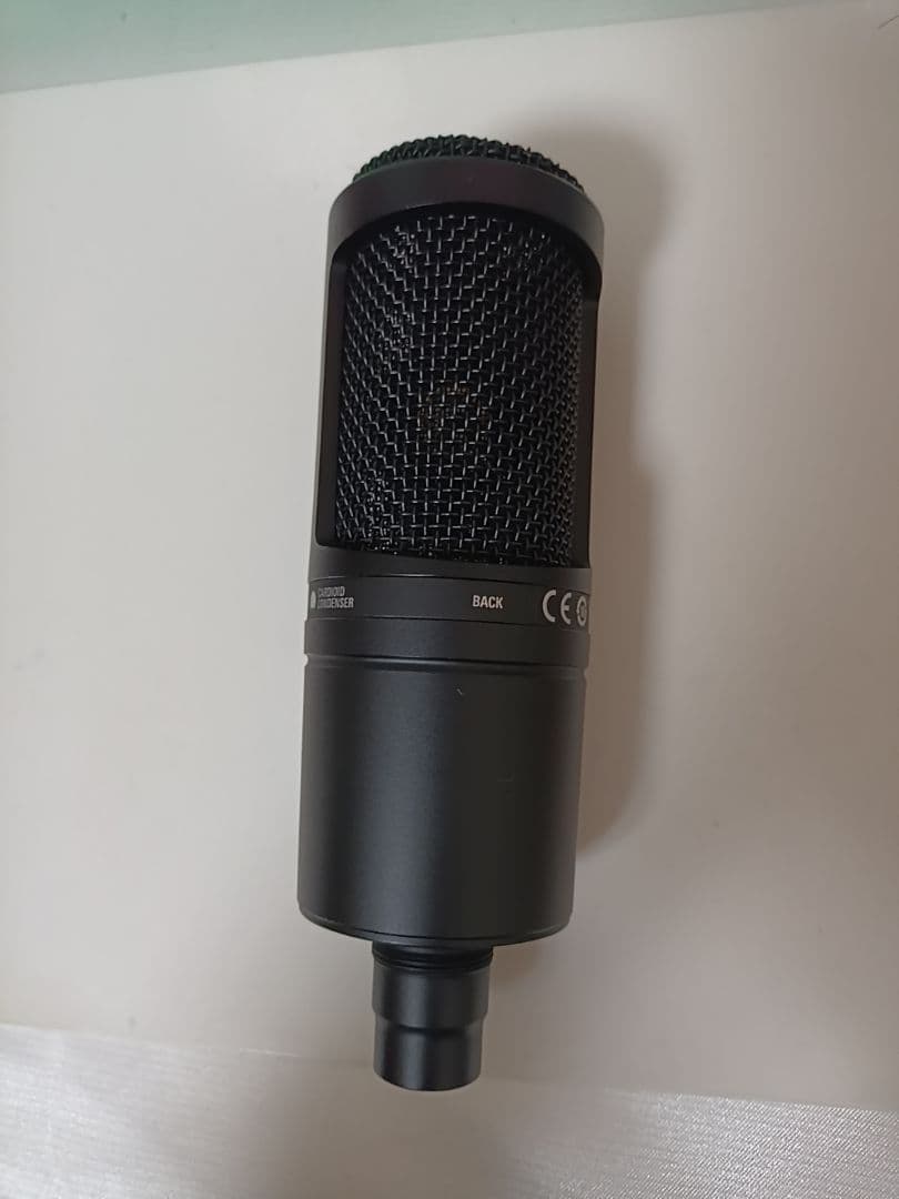 audio-technica AT2020 コンデンサーマイク ブラック