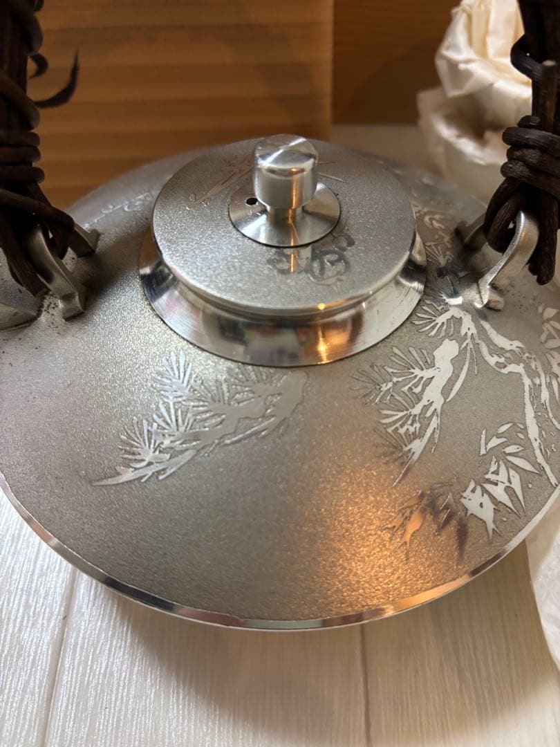 薩摩錫器 急須 盃