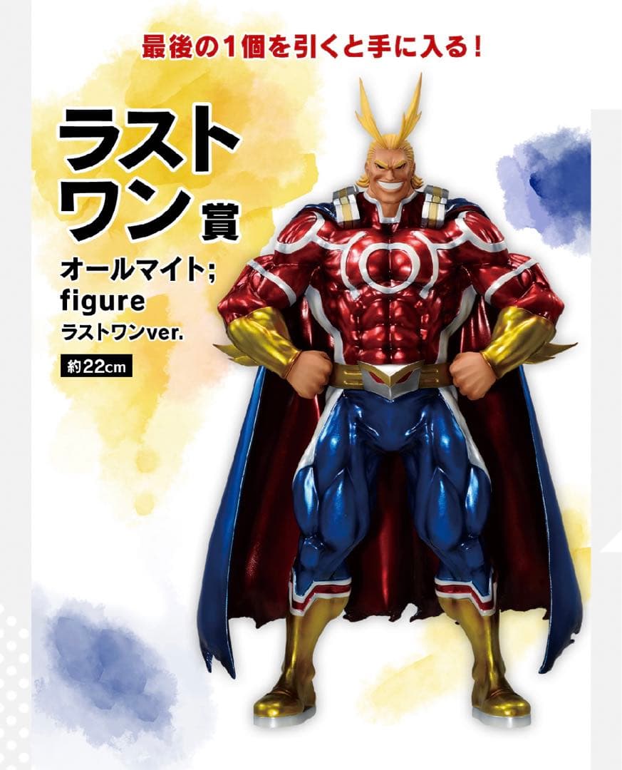 ヒロアカ 一番くじ ラストワン賞 オールマイト￼ フィギュア