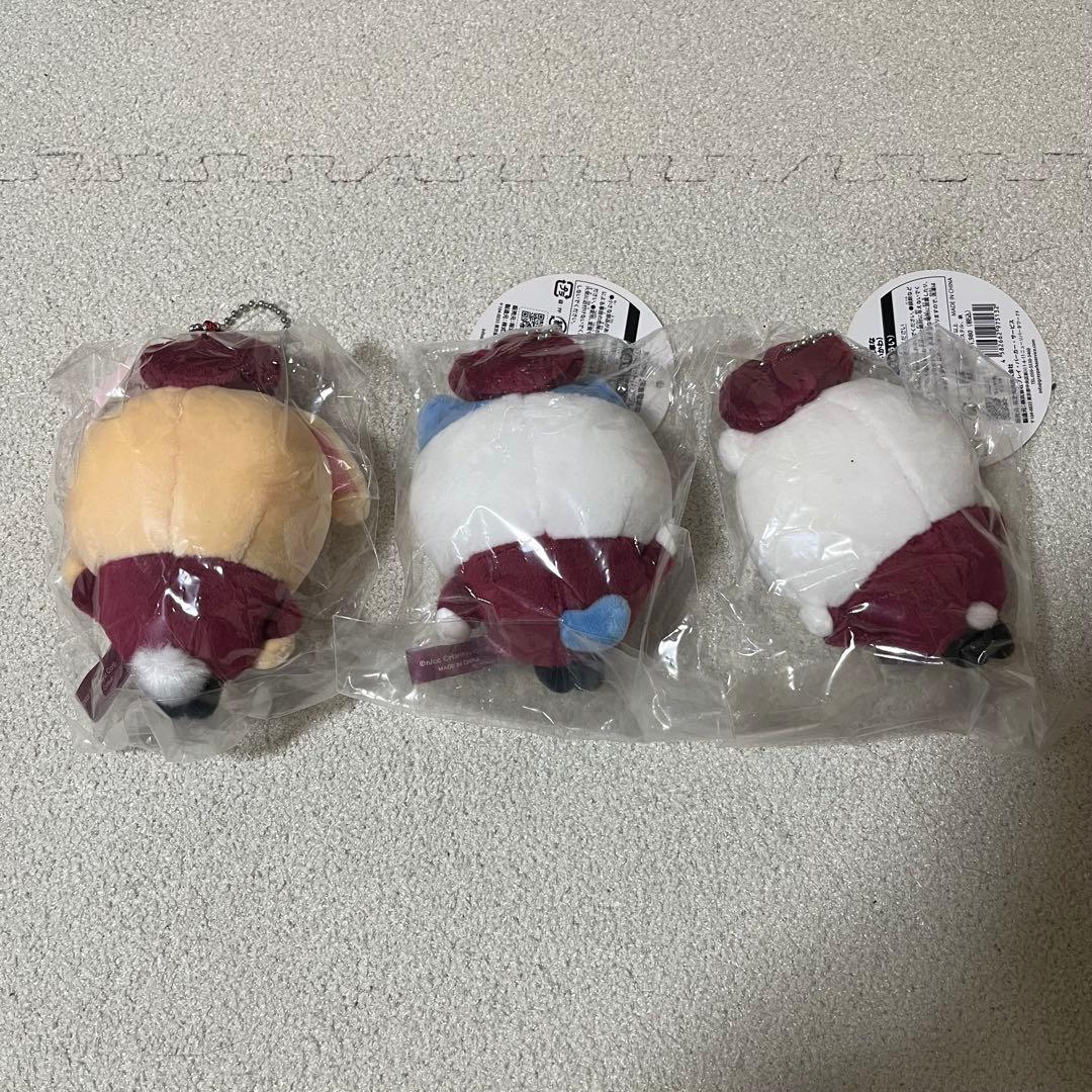 ちいかわ 阪急電鉄なマスコット 3点セット ちいかわ 阪急電車な