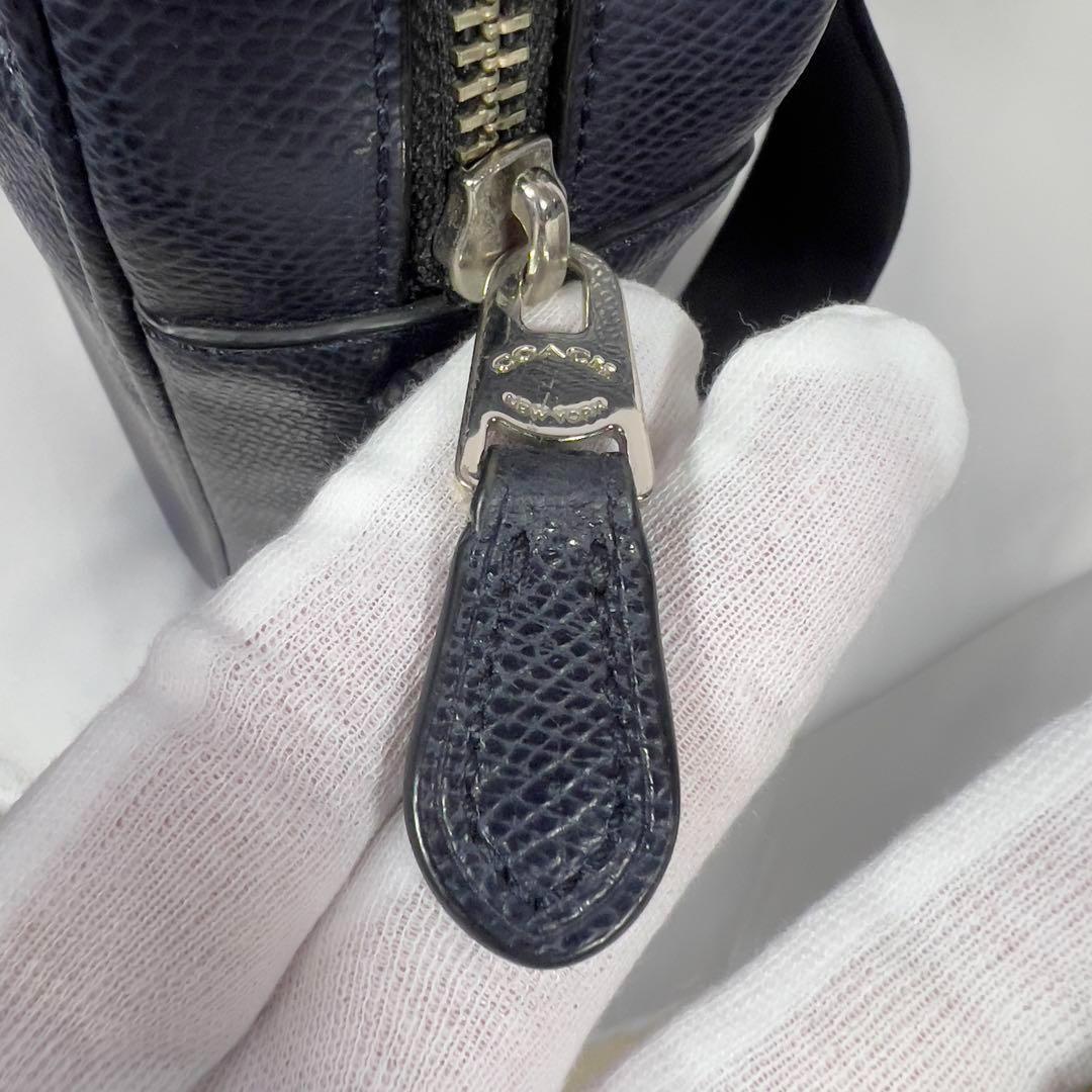 COACH ネイビー ビジネスバッグ