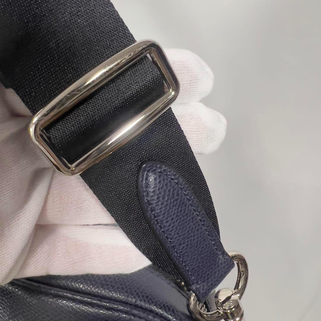 COACH ネイビー ビジネスバッグ