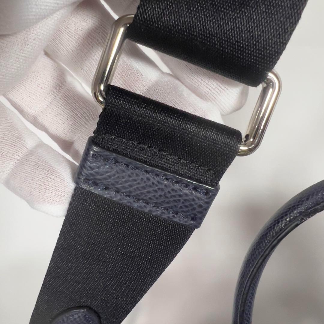 COACH ネイビー ビジネスバッグ