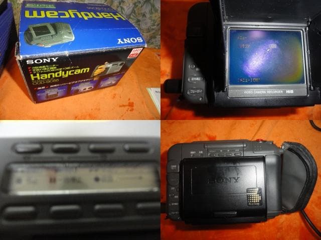 録・再・ダビングOK◆ソニー Hi８ビデオ SC５５ 動作良好