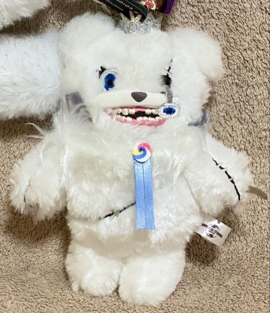 新品　USJ2025新商品　ハミクマ4体 ぬいぐるみキーチェーン　4種類セット