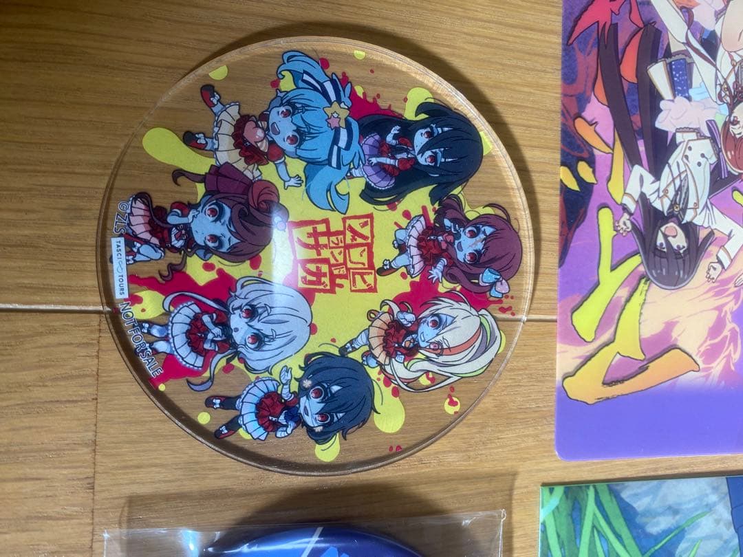 2019バスツアーコースター アイキャッチミニクリアファイル ゾンビ