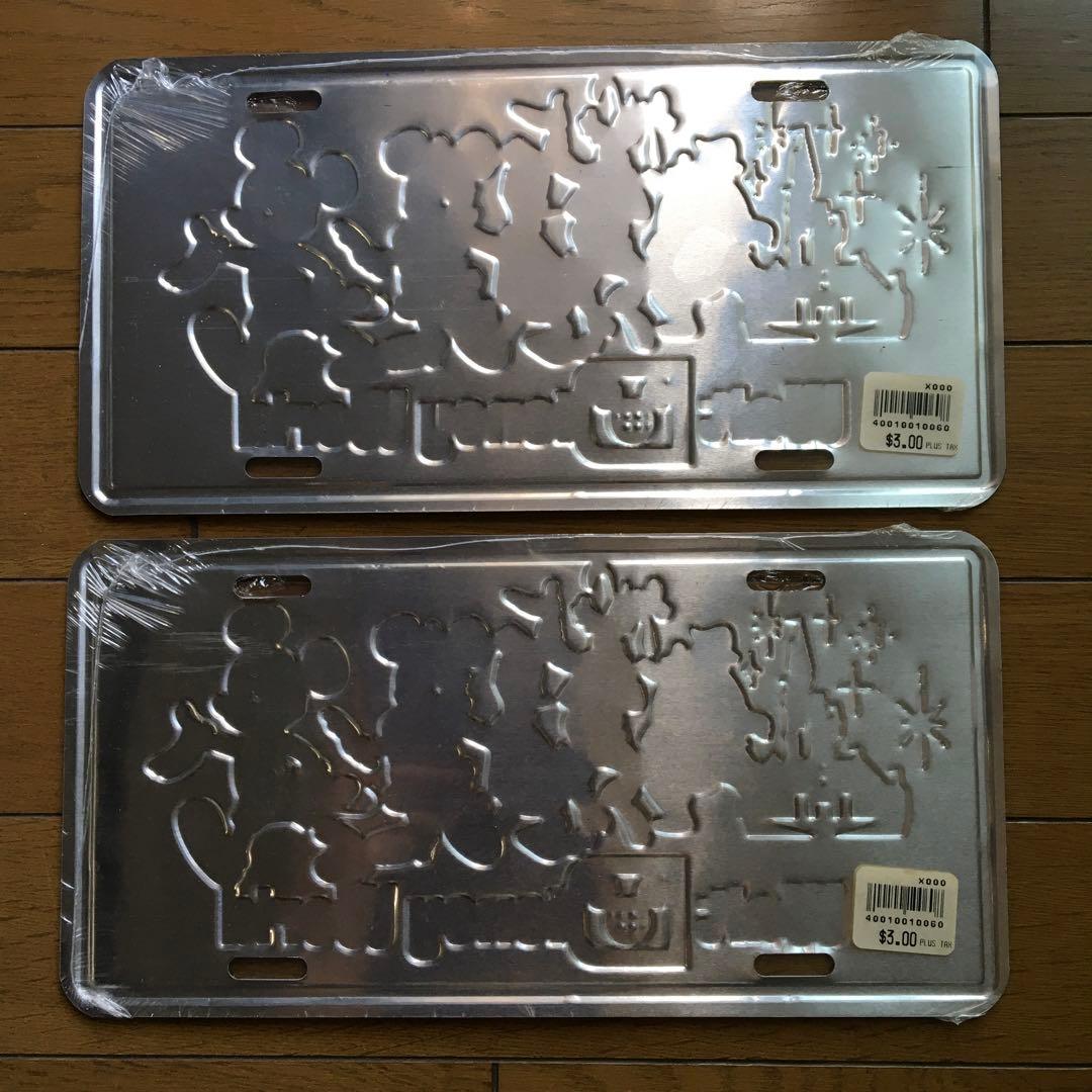 アンティーク 30年前 Walt Disney World プレート 2枚セット