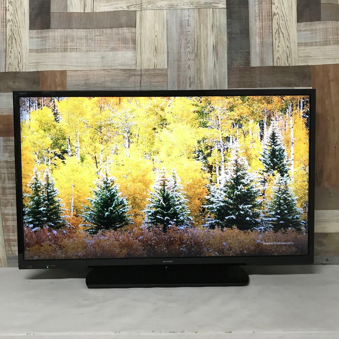 即日受渡❣️送料込SHARP AQUOS40型液晶TV外付けHDD対応裏番組