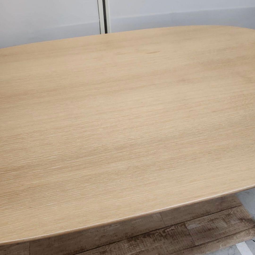 【送料込み】maruni Roundish ダイニングテーブル 160 オーク材