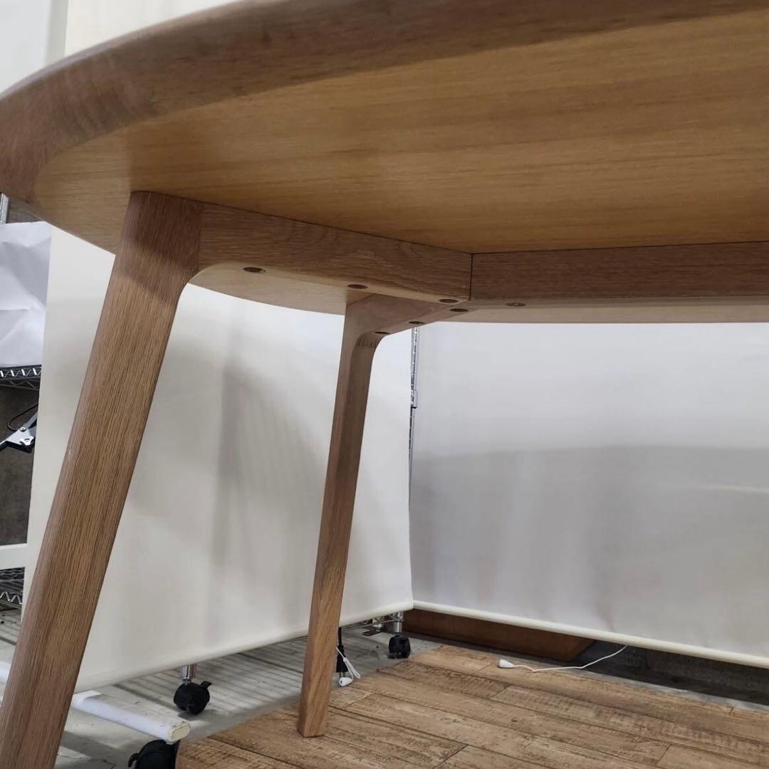 【送料込み】maruni Roundish ダイニングテーブル 160 オーク材