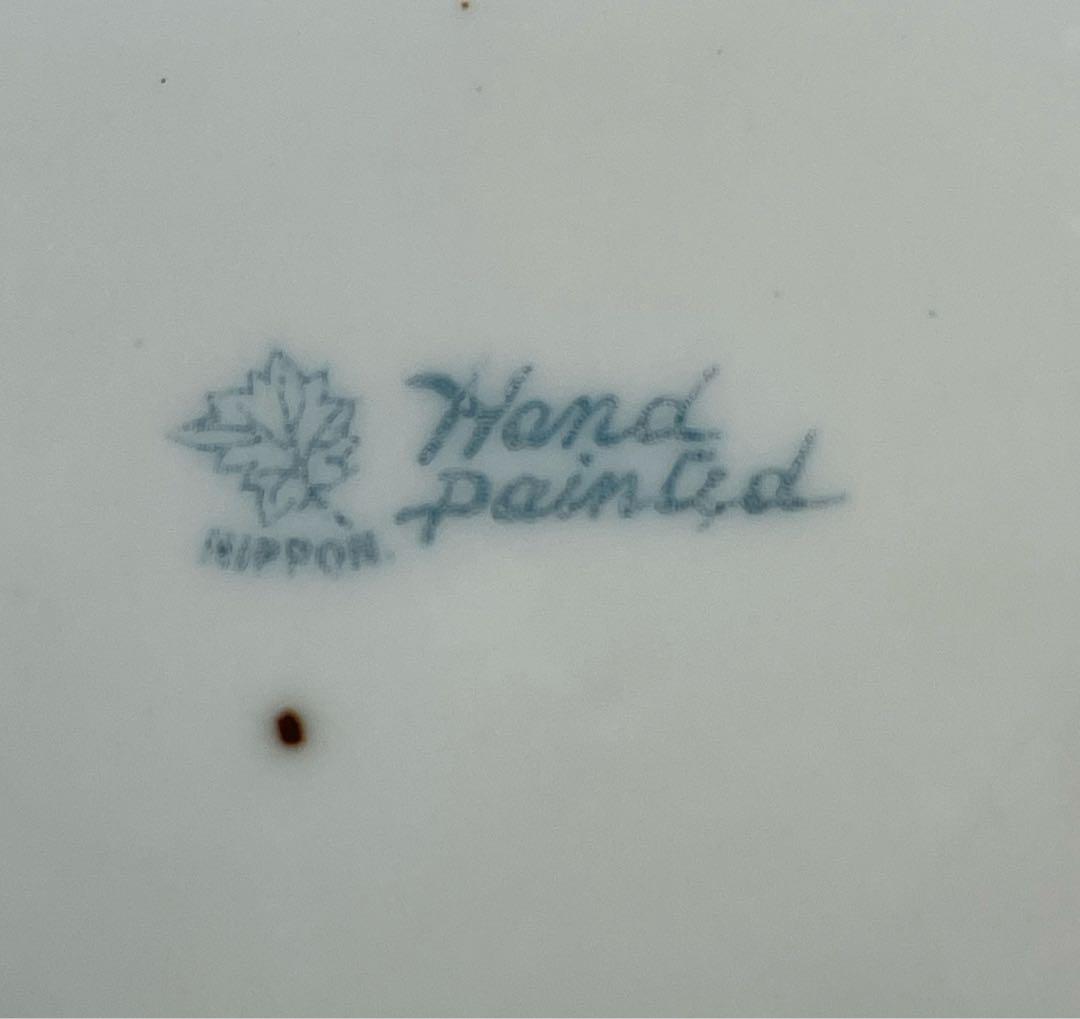 【希少】オールドノリタケ 約２４cm ポピー紋ジュエル付 ビスケットジャー