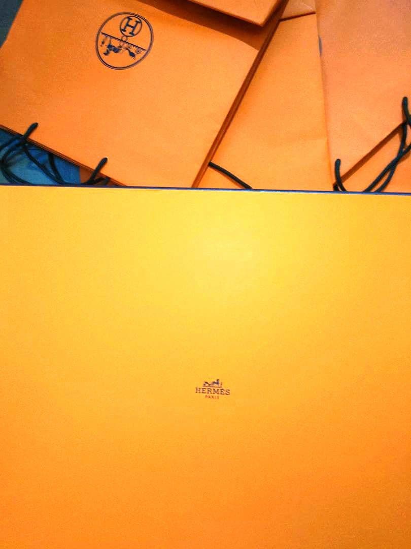 HERMES エルメス空箱15個 、紙袋14個、巾着袋 1個 合計30個