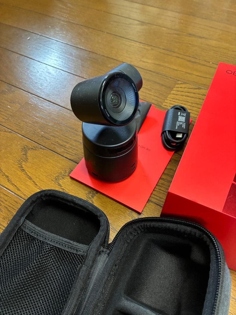 OBSBOT】【美品・高機能】OBSBOT TAIL AIR +USBケーブル＋ケース 箱付