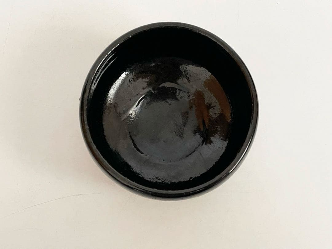 茶道具 陶芸家 十二代 樂吉左衛門 樂弘入 黒楽茶碗 抹茶