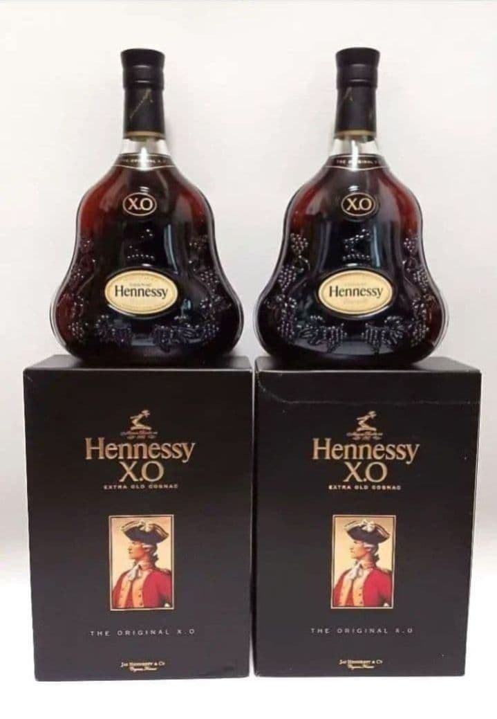 Hennessy XO エクストラオールドコニャック 2本セット ギフトボックス