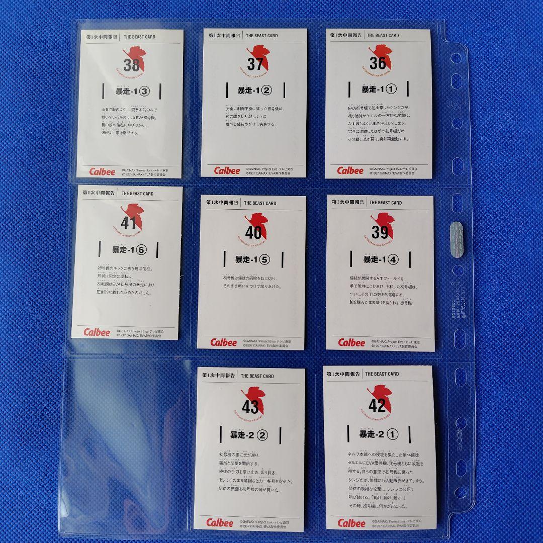 カルビー　新世紀エヴァンゲリオンチップスカード　Calbee　約127枚