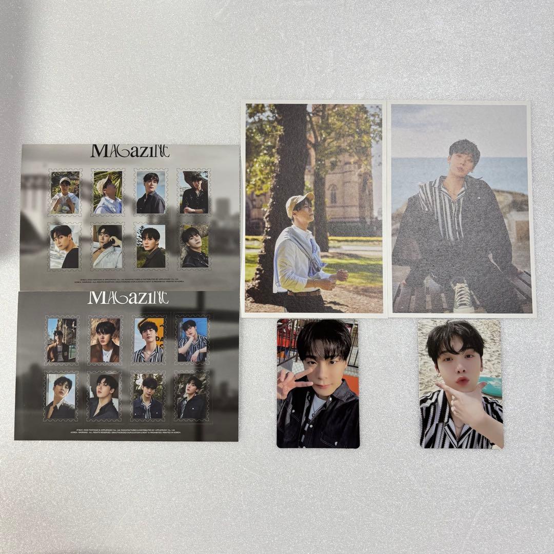 ASTRO ムンビン ユンサナ MAGAZINE トレカ 写真集 ①