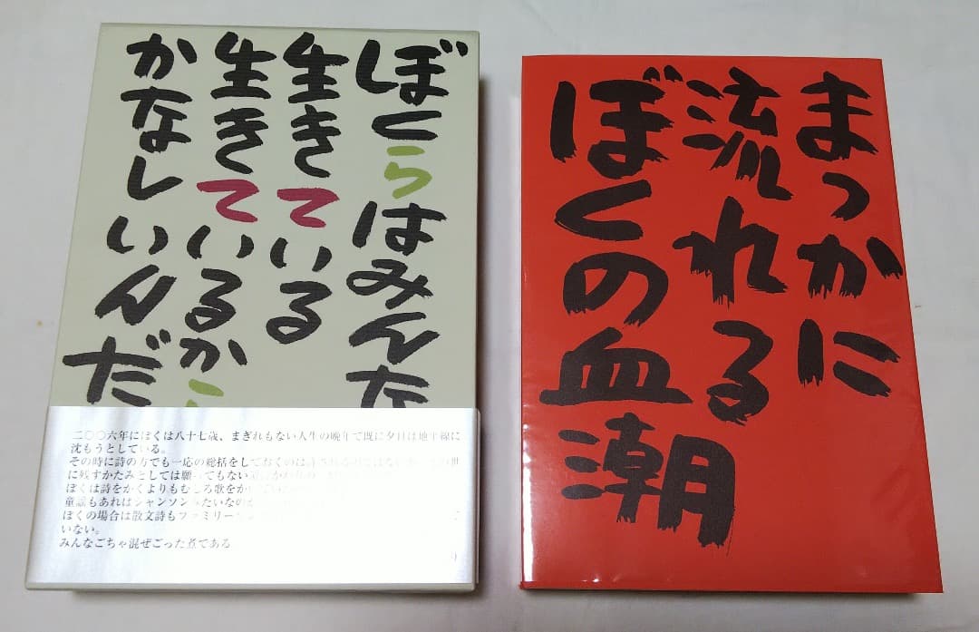 てのひらを太陽に～やなせたかし全詩集～ 初版（北溟社）未使用美品