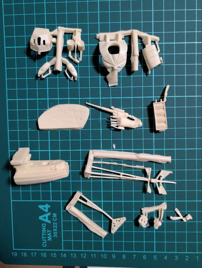 中古ガレージキット　択捉　艦隊これくしょん