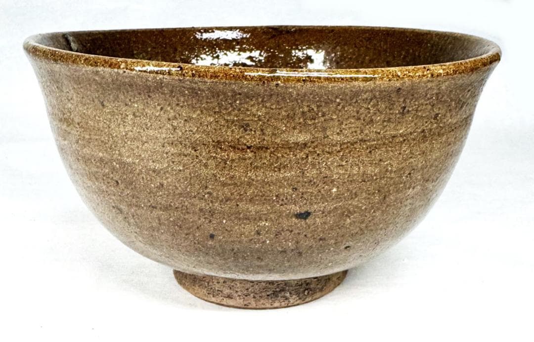 古唐津 飴釉大茶碗 箱付 時代物 古美術 茶碗 ウブ品 入手困難
